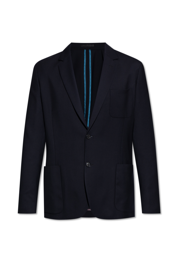 Wool blazer with pockets od Paul Smith