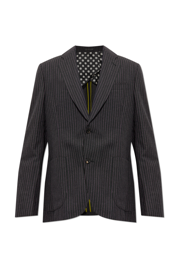 Wool blazer with pinstripe pattern od Paul Smith