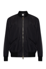 versace barocco logo bomber jacket track item