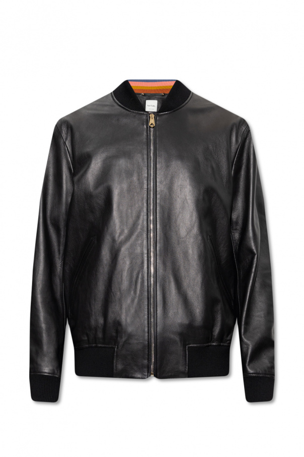 Paul Smith Leather bomber jacket
