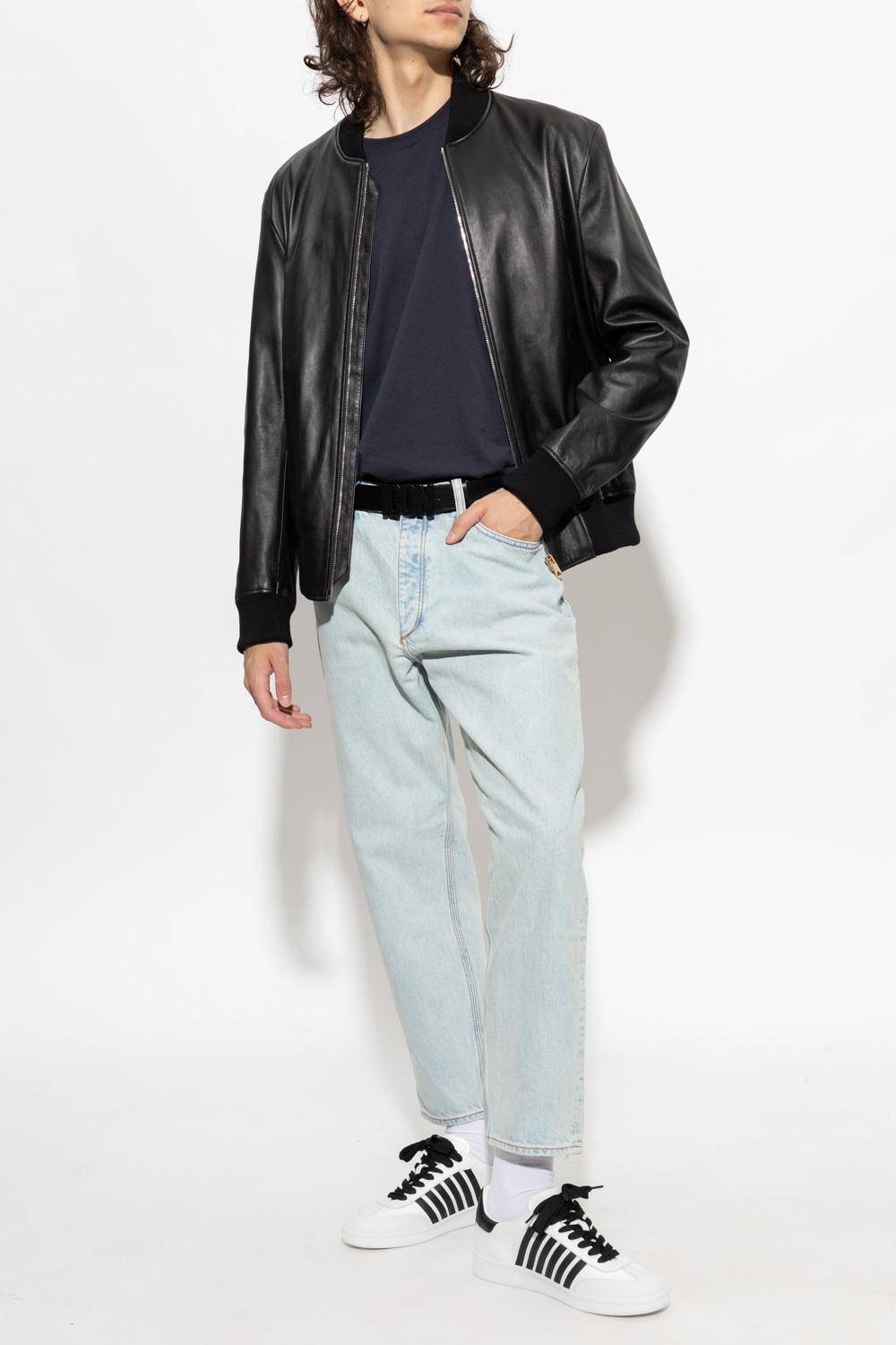 Paul Smith Leather bomber jacket