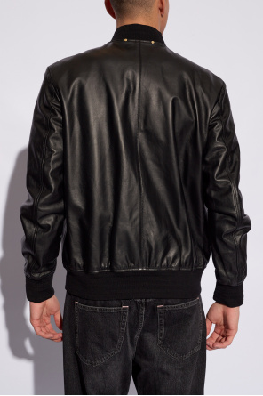 Paul Smith Leather bomber jacket