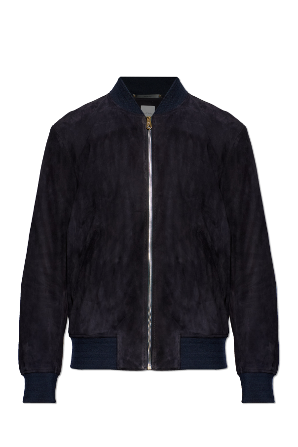 Suede 'bomber' jacket od Paul Smith