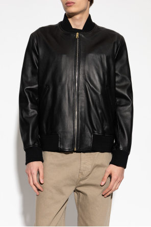 Paul Smith Leather "bomber" jacket
