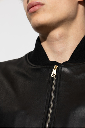 Paul Smith Leather "bomber" jacket