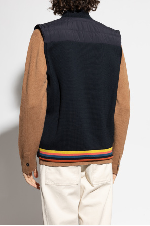 Paul Smith Weste mit gestepptem Vorderteil