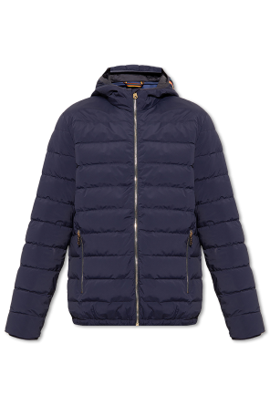 Hooded down jacket