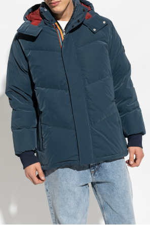 Paul Smith azul Jacket with detachable hood