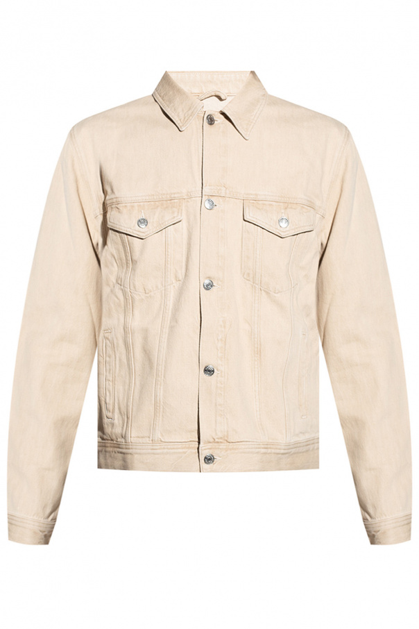 Samsøe Samsøe Denim jacket preto from organic cotton