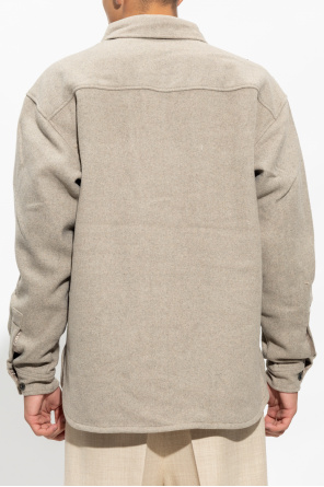 Samsøe Samsøe ‘Castor’ shirt Balmain jacket