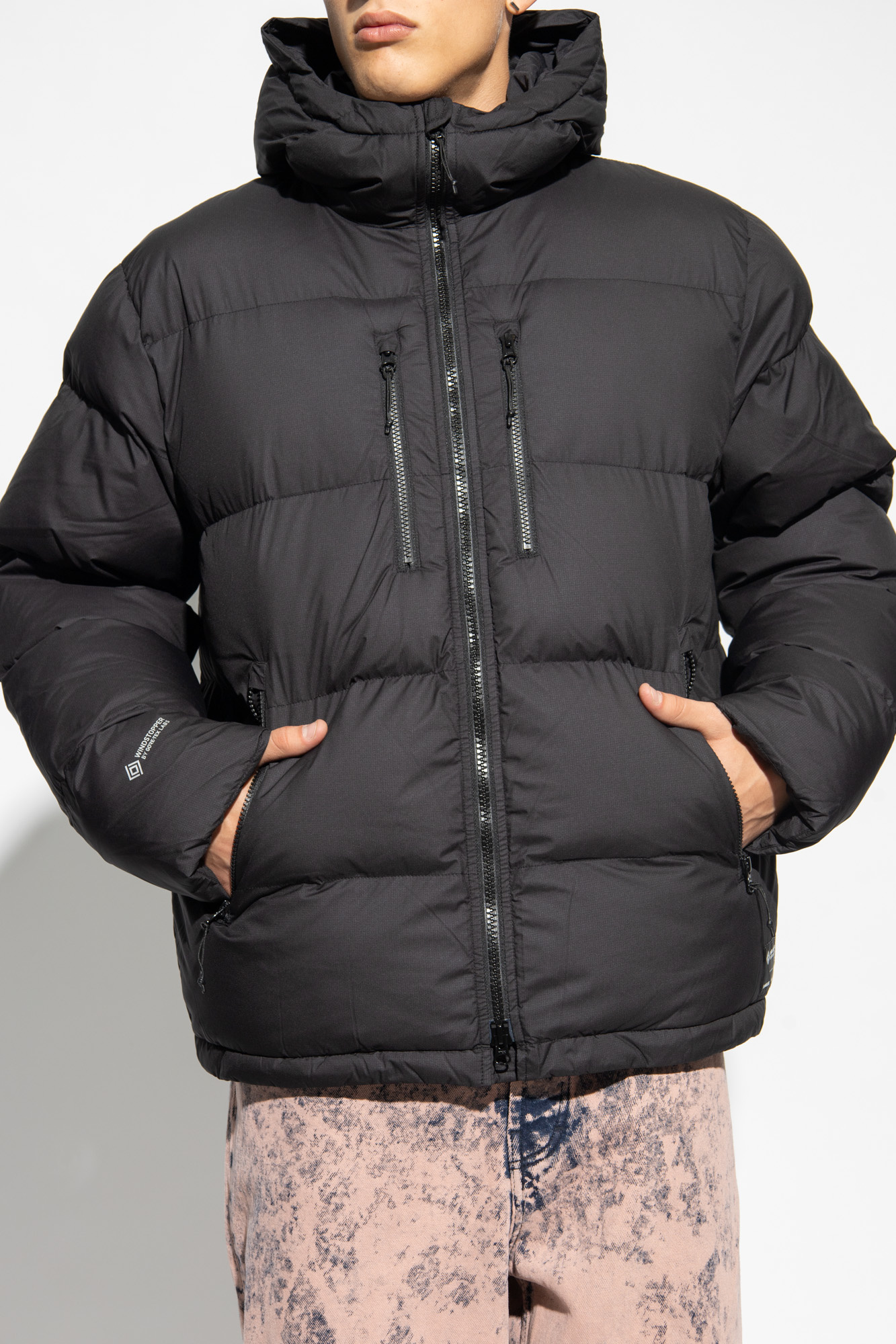 Samsøe Samsøe ‘David’ quilted curb jacket with hood