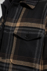 Samsøe Samsøe ‘Plum’ checked jacket