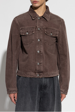 Our Legacy Kurtka jeansowa z kieszeniami