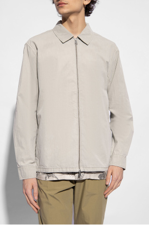 Samsøe Samsøe Virgil zip-up textured sweatshirt;