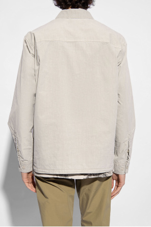 Samsøe Samsøe Virgil zip-up textured sweatshirt;