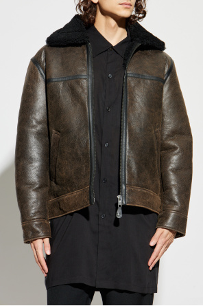 Samsøe Samsøe Sheepskin coat 'Saboy'