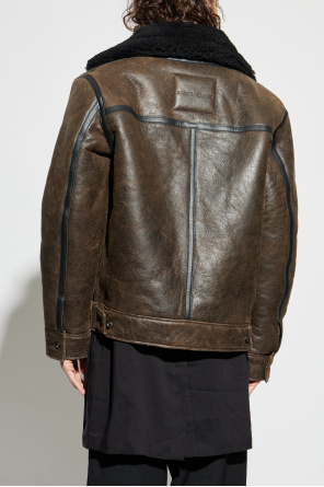 Samsøe Samsøe Sheepskin coat 'Saboy'