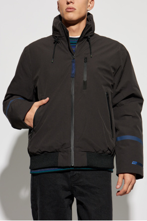 PS Paul Smith Padded jacket with hood hidden in collar