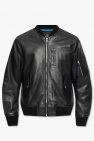 PS Paul Smith BLACK Leather bomber jacket