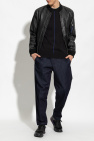 PS Paul Smith BLACK Leather bomber jacket