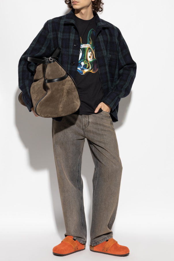 PS Paul Smith Wool jacket with check pattern