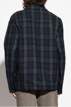 PS Paul Smith Wool jacket with check pattern