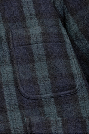 PS Paul Smith Wool jacket with check pattern