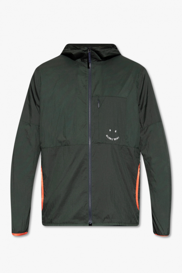 Jeff Hamilton x NBA Collage vegan leather jacket Braun Jacket with logo