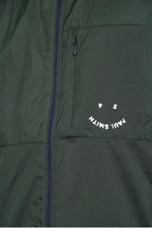 Jeff Hamilton x NBA Collage vegan leather jacket Braun Jacket with logo