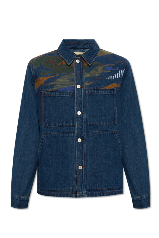 Embroidered denim jacket od PS Paul Smith