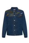 PS Paul Smith Embroidered denim jacket