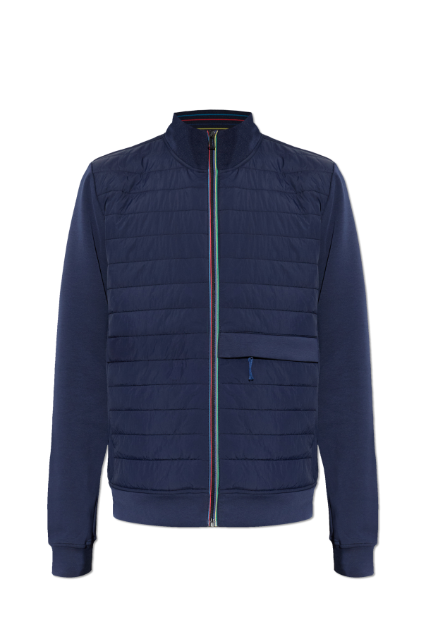Sweatshirt with quilted front od PS Paul Smith