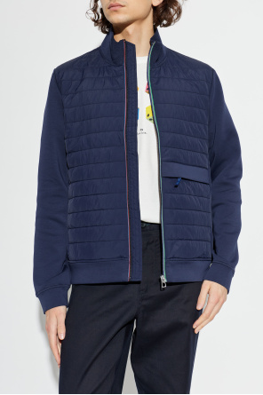 PS Paul Smith Sweatshirt mit gestepptem Vorderteil