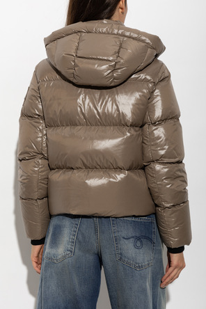 Moose Knuckles Detachable-hooded down jacket