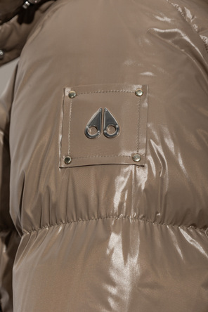 Moose Knuckles Detachable-hooded down jacket