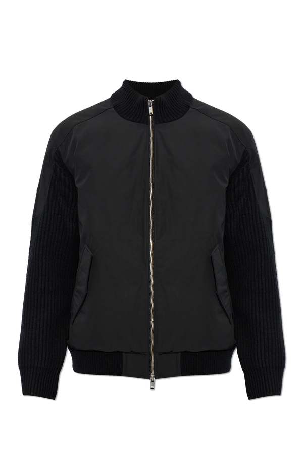 Puffer jacket with patch od Moose Knuckles