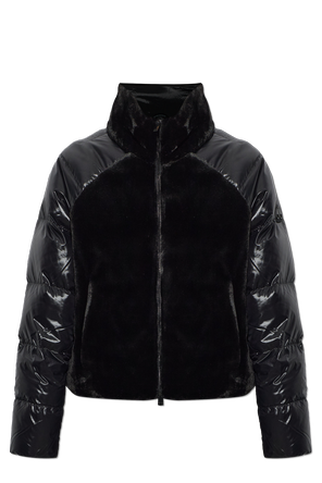 Chaqueta con pelo sintético