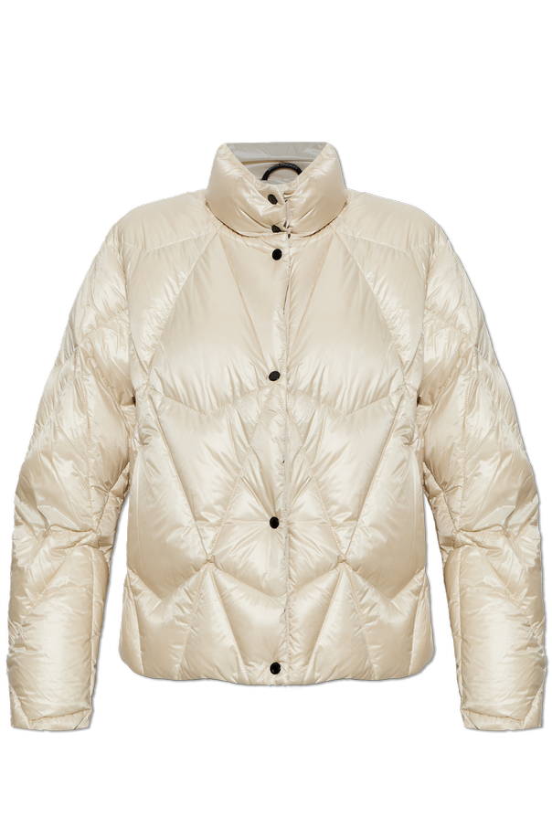 Quilted jacket with patch od Moose Knuckles