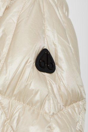 Moose Knuckles Quilted jacket with patch