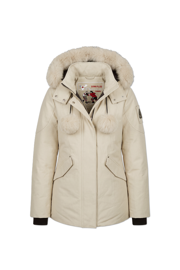 Down jacket with detachable hood od Moose Knuckles