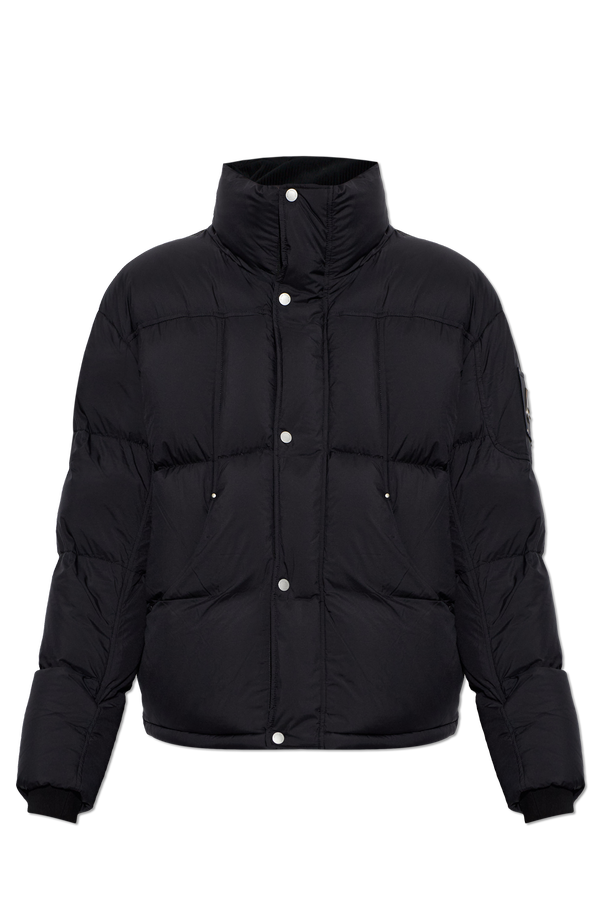 Puffer jacket with a stand-up collar od Moose Knuckles