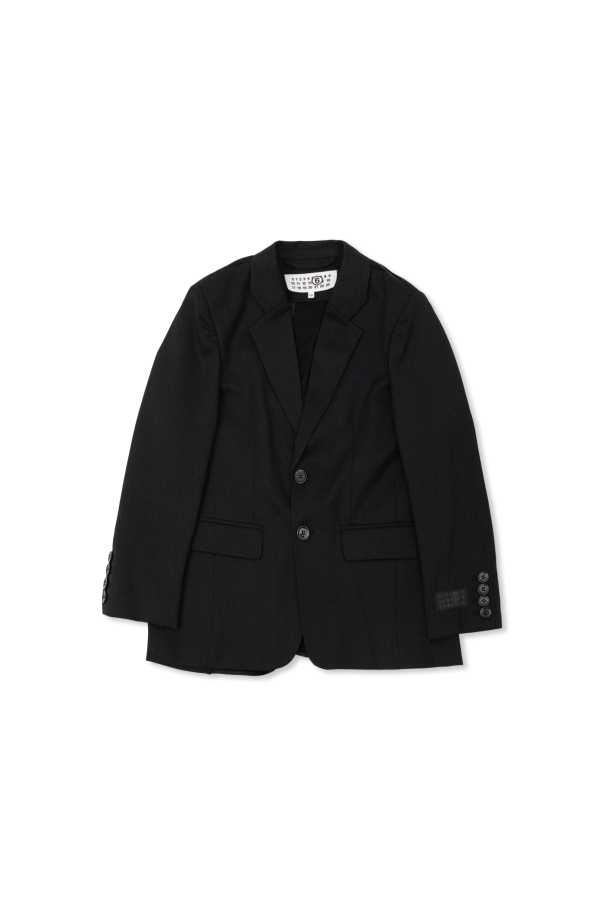 Blazer with open lapels od MM6 Maison Margiela Kids