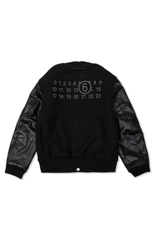 MM6 Maison Margiela Kids Jacket with patch