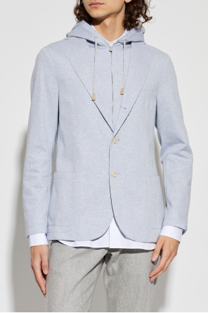 Eleventy Chaqueta con capucha desmontable