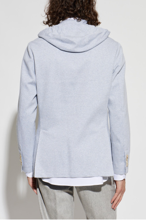 Eleventy Chaqueta con capucha desmontable