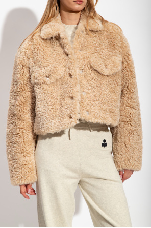 Marant Etoile ‘Fazia’ fur jacket