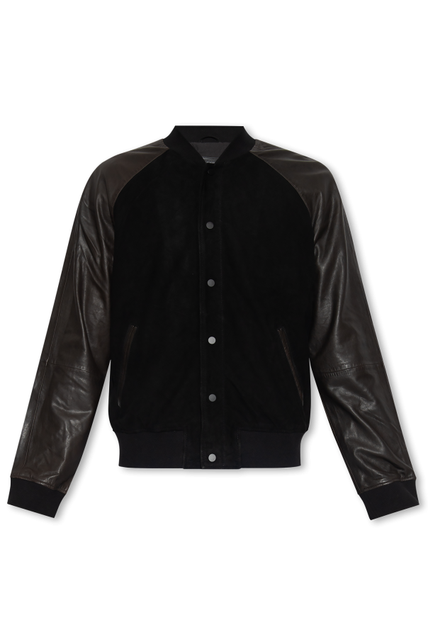 ‘Maura’ leather jacket od AllSaints