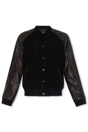 ‘maura’ leather jacket od AllSaints