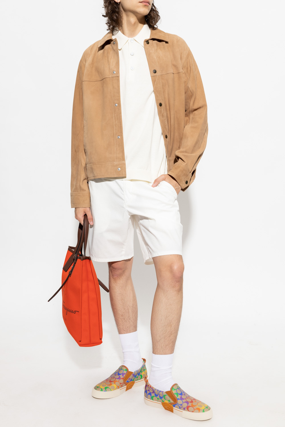 Rag & Bone  ‘Owen’ suede jacket