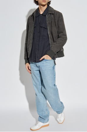 Lniana kurtka z kieszeniami od Rag & Bone 